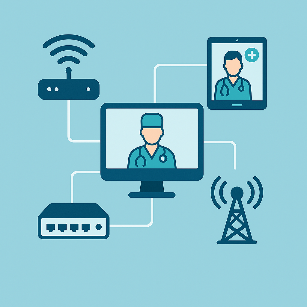 Network Optimization for Telemedicine